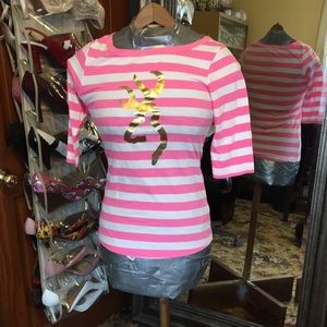 Pink deer browning shirt